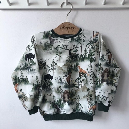 Bluza dresowa - zwierzęta we mgle.jpg